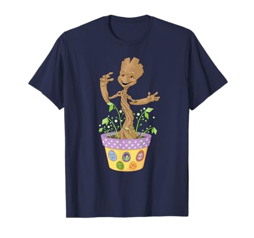 T-shirt Groot Guardians of the Galaxy Marvel Easter Egg : idée cadeau originale pour anniversaire