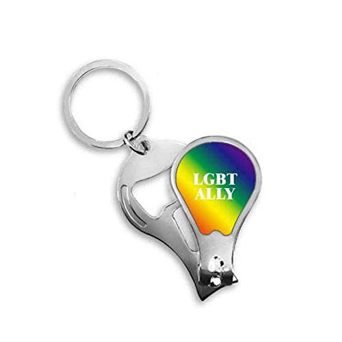 Coupe-ongles de pieds arc-en-comble LGBT Ally DIYthinker pour pédicure