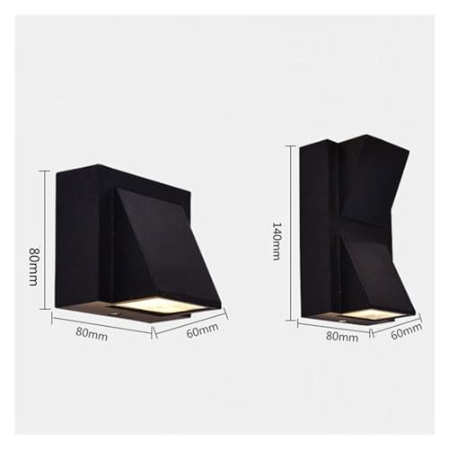 Foco LED de pared interior para pasillos oscuros aplique COB blanco frío 2