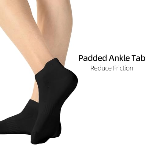 Ankle Socks for Women,Athletic Running Low Cut Women's Socks 6 Pairs4