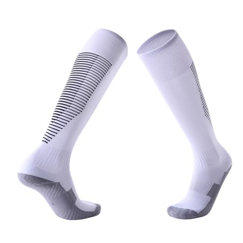 Men's Mid Crew Socks - 2 Pack Moisture Control Performance Cushioned Short Athletic Socks for Men Football Running