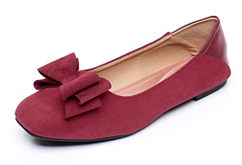 VenusCelia Women's Tile-Toe Flat Shoe