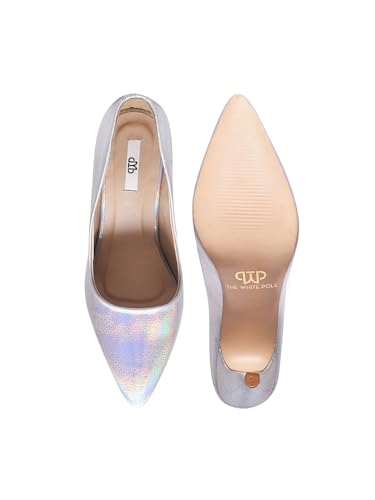 Image of The White Pole Fabulous Stiletto Pumps Perfect for Every Occasion, Elegant & Fancy Stiletto Heels Sandals For Womens & Girls