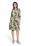 Cartoon Damen 1425/7213 Kleid, Khaki/Cream, 38