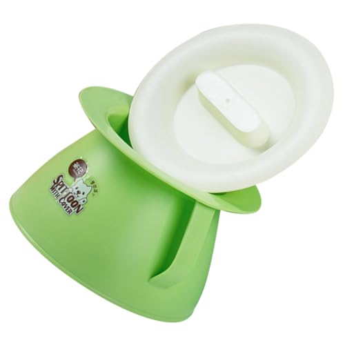 Beaupretty プラスチック製尿器 便器 カバー付き 夜間用 ベッドサイドトイレ 男女兼用 家用 お手入れ簡単 携帯便利 小型尿バケツ