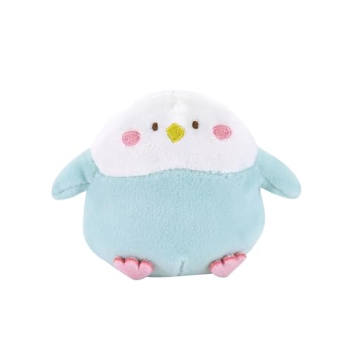 サンレモン ハグハグ もっちりミニ インコ BL 10×7×8cm ぬいぐるみ 動物 アニマル かわいい もちもち P-9732