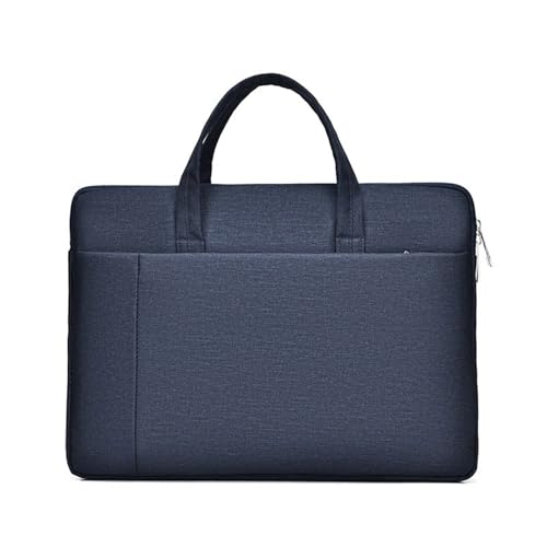Sac ordinateur portable bleu marine mallette de transport 13.26x9.36in
