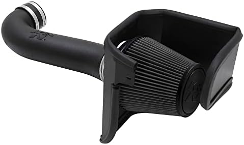 K&N Dryflow Cold Air Intake Kit: Easy to Clean, Oil-Free Air Filter, Guaranteed to Increase Horsepower up to 13 HP: Compatible with 5.7/6.1L, V8 Dodge/Chrysler, 30-1542