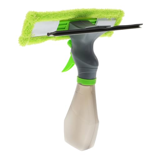 minkissy Window Squeegee Cleaner Spray Wiper Glass Cleaning Tool Sprayer Easy to Use for Home