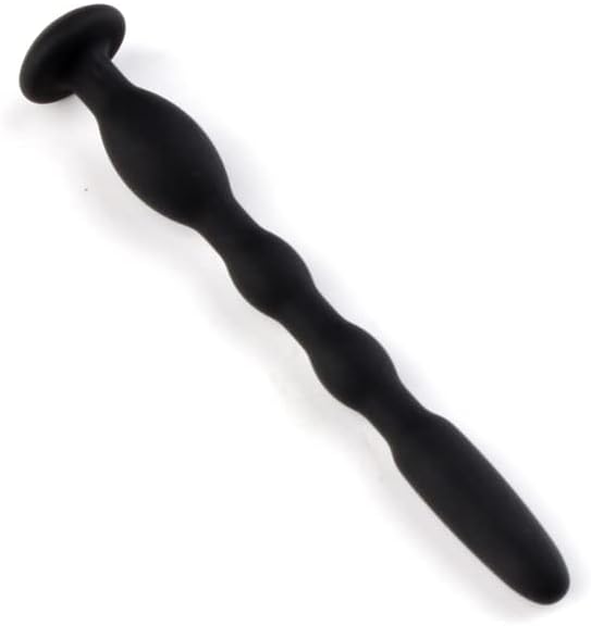 Silicone Short Urethral Catheter Urethral Sounds Metal Penis Plug Dilator Masturbation Urethral Plug Exercise Expanding Massage Props Rod