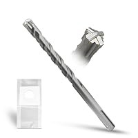 METOTY SDS Plus Bohrer 12mm×160mm，Steinbohrer,Hammerbohrer,Betonbohrer,Für Stein,Beton,Naturstein,Ziegelmauer – Ansicht 1