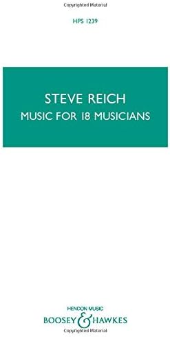 Music for 18 Musicians: For Ensemble (HPS 1239, 1239)