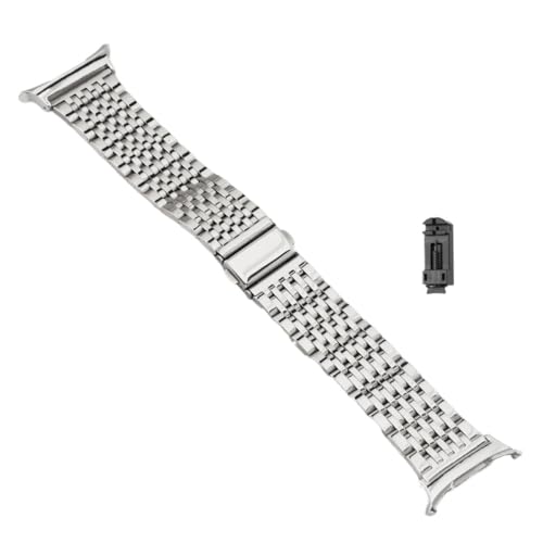 SRMVRNKNNK �N�C�b�N�t�B�b�g�X�e�����X�X�`�[���X�g���b�v Fit For Samsung Fit For Galaxy Watch 7 Ultra 47mm �Ή�(Silver-tool)
