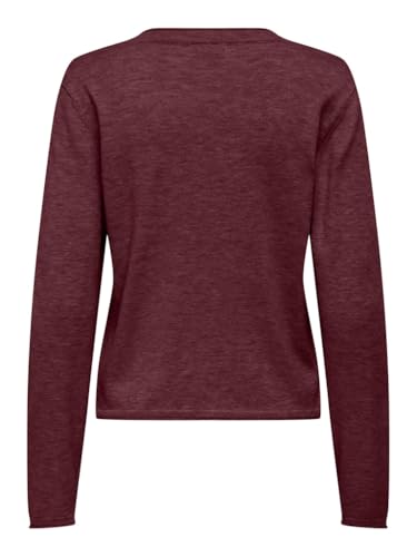 Upim, Tricot Con Scollo A V Donna, Unisex, Rosso Scuro, Taglia: M - 2