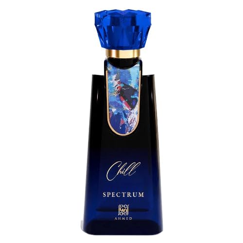 Ahmed Al Maghribi Spectrum Chill Extrait de Parfum 100ml for Men | Long Lasting Citrus Aquatic Woody Perfume | Bergamot, Jasmine, Coconut & Sandalwood | Premium Export Fragrance - Image 2