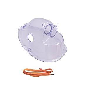 Astma inhalator masker vernevelaar maskers for compressor verstuiver machine verneveling luchtbevochtiger inhalator accessoires kid volwassene (Color : Adult Mask)
