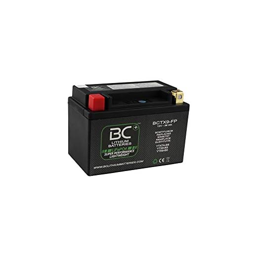 BC Lithium Batteries BCTX9-FP Batería Litio para Moto LiFePO4 HJTX9-FP / YTX9-BS / YTR9-BS