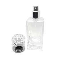 8 Flaconi Spray Da Viaggio In Vetro Da 30 Ml Per Profumo - Atomizzatori Ricaricabili Con Tappo Nero E Ugello Nebulizzatore Fine, Perfetti Per Oli E Cosmetici