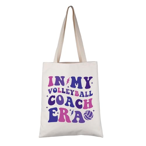 Bolso tote de agradecimiento para entrenador de voleibol 'My Volleyball Coach Era' miniatura 1