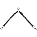 Caldwell's Pet Supply Co. No Tangle Dog Leash Coupler, Double Dog Walker - Trainer Leash - Two Dogs Adjustable Splitter Lead 1 X 16-24 Inches