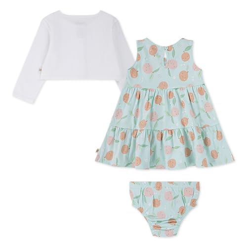 Ensemble robe et cardigan bébé fille cadeau de naissance Huggies
