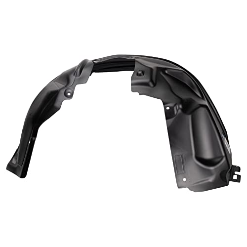 Image of TRQ Front Inner Fender Liner Set Compatible with 2019-2022 Jeep Cherokee CH1248201 CH1249201