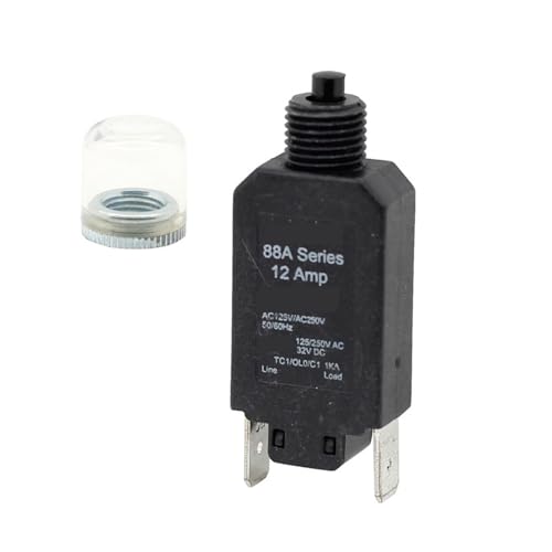 Interruptores circuito 3A a 16A con protección contra sobrecarga térmica de 5A en pack 6