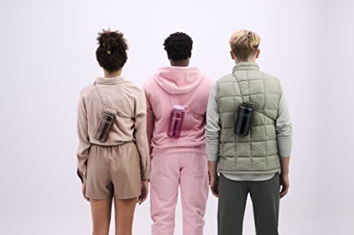 Nalgene Sustain Tritan BPA-Free Water Bottle Made with Material Derived from 50% Plastic Waste (using ISCC certified mass balance), 32 OZ, Wide Mouth, Cherry Blossom