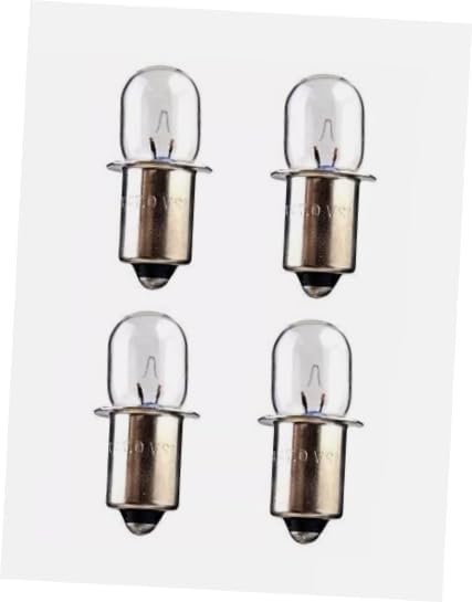 4 Pcs Replacement Xenon Light Bulbs Compatible with Milwaukee Work Light 12 Volt - Rk21