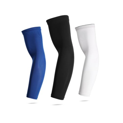 HONMEET Arm Sleeve for Sports Elbow Support Sun Protection Stretchy Compression Sleeve for Men Women Elbow Wrist Cuffs Size s