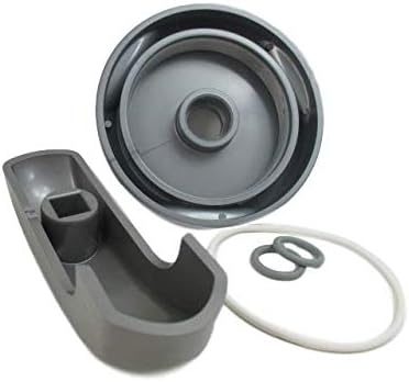 Diverter Valve 4" Kit 2007+ JAC Premium Spa Cap, Handle & O-Rings Hot Tub