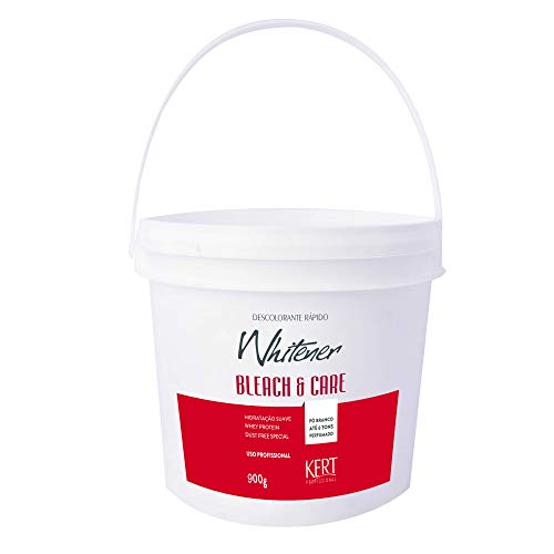 Descolorante Bleach and Care Dust Free (Pó Branco) 900G, Whitener
