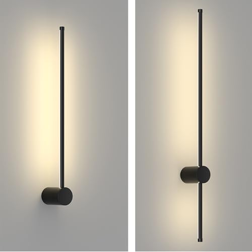 Apliques de pared interior LED de 100cm dorados con iluminación ajustable para dormitorio 4