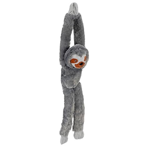 Peluche paresseux suspendu de 56 cm en tissu recyclé, le cadeau de naissance idéal