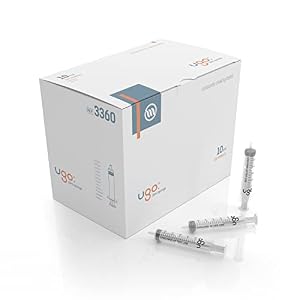 Ugo 10 ml Spritze ohne Nadeln (100 Stück)