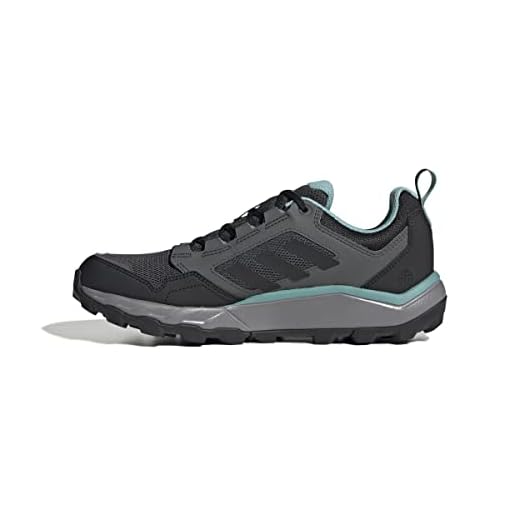 adidas Tracerocker 2 GTX, Zapatillas para Correr Mujer, Gresix/Cblack/Minton, 40 EU