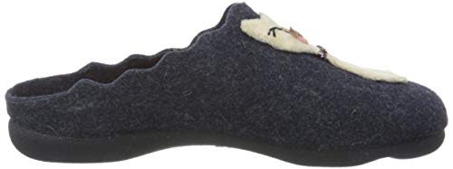 Manitu Home 320669, Ciabatte Donna, Blu, 42 EU