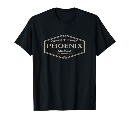 Phoenix Arizona | Histórico Phoenix AZ Camiseta
