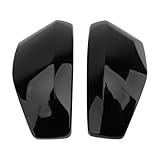 Motorrad ABS Seite Batterie Verkleidung Abdeckung Chrom Schwarz Für VTX 1300 VTX1300 2003 2004 2005 2006 2007 2008 2009