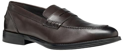 Mocasines Geox U Barberigo de hombre en cuero legítimo y acabado artesanal