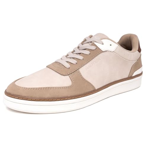 Nautica Men's Vegan Suede Sneakers