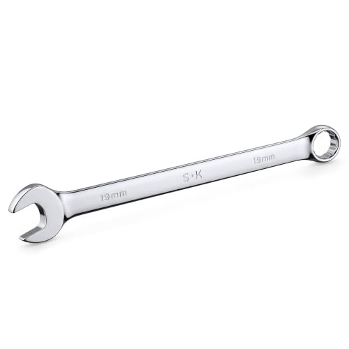 Image of SK 19 mm Combination Wrench, Metric, Premium CR-V Steel