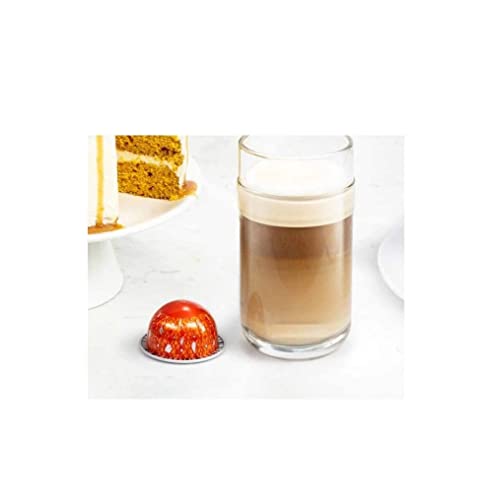Nespresso Coffee Pods 10 Capsules 1 Sleeve Vertuoline Vertuo Line Single Serve Intenso/Double Espresso/Gran Lungo/Limited Edition All Flavors (10 Pods Pumpkin Spice Cake (Sweet Pumpkin&Cinnamon) #TOP1