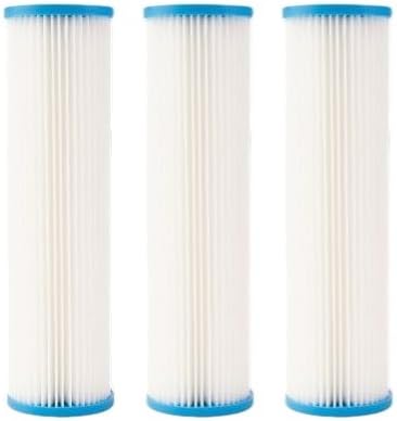 IPW Industries, Inc. - WattsWater (WPC0.35-975) - 0.35 Micron Pleated Sediment Replacement - 9.75" x 2.75" Water Filter Cartridge Replacement (3-PACK)