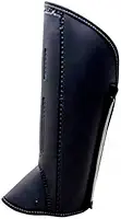 Perneira De Segurança, Proteção Picada De Cobra, Couro Sintético - Modelo 3 Talas Com Velcro/Original (gg)