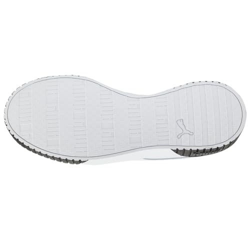 Image of PUMA Womens Carina 2.0 Lace Up Sneakers Shoes Casual - White - Size 6.5 M