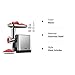 Electric Meat Grinder, Heavy Duty Meat Mincer, Sausage Stuffer Maker, Food Grinder with Sausage & Kubbe Kit, 2 Grinder Plates, Stainless Steel (Black)