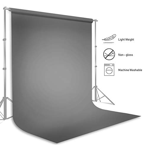 Julius Studio 6 Ft X 9 Ft Gray Chromakey Fabric Backdrop Background Screen, Photo Video Studio, Jsag105 #TOP2