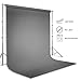 Julius Studio 6 ft. x 9 ft. Pure Gray Background Backdrop Screen, Superior 200GSM Higher Density Thicker Synthetic Fabric Material for Professional Studio, Family Events, Grey Video Shooting, JSAG105