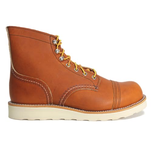 Red Wing Mens Iron Ranger 6 Inch Full Grain Leather Boots